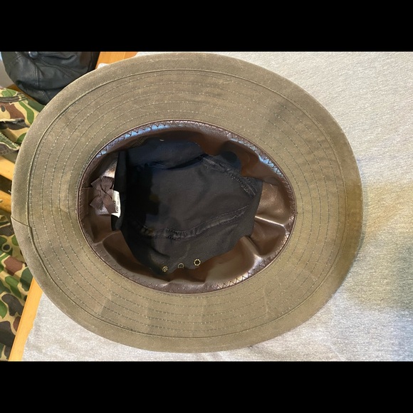 Vintage Otter Green Medium Filson Packer Hat - Picture 6 of 9